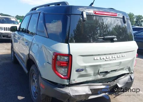 2024 Ford Bronco Sport Outer Banks z USA, uszkodzony, nr VIN 3FMCR9C61RRE18096